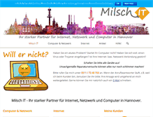 Tablet Screenshot of milsch.de